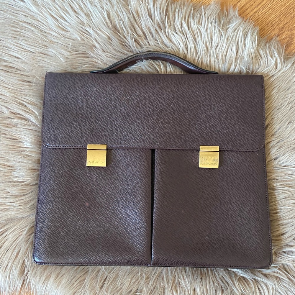 Authentic Louis Vuitton Serviette Kazan Laptop Bag
